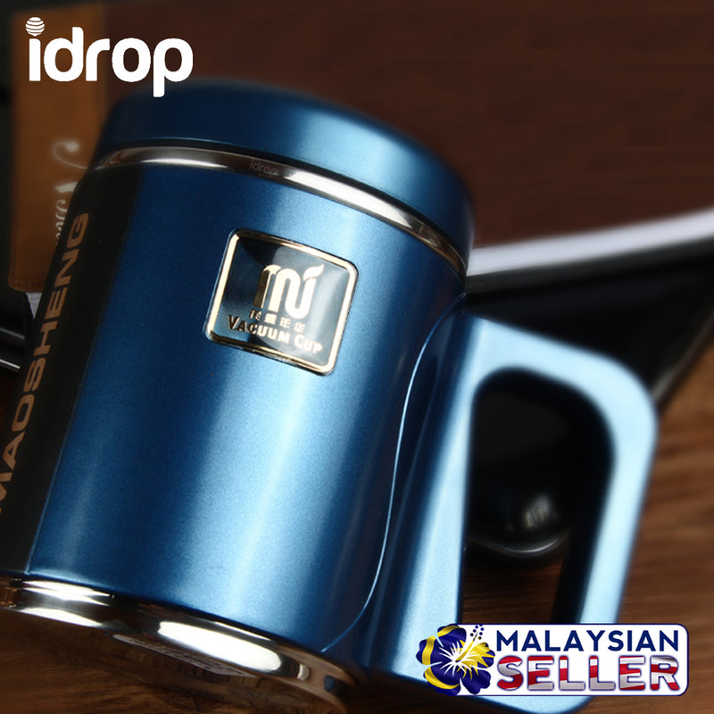 idrop Vacuum Seal Drinking Thermos Mug with lid [ 500ml ]