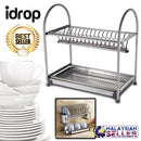 idrop 2 LAYER - TERISO Kitchen Dish Rack Shelf