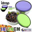 idrop Stainless Steel Food Packing Portable Bowl [ 14&16CM ]