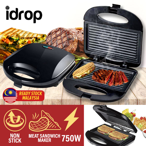 idrop Electric Grill Sandwhich  Toaster Maker [ 750W ]