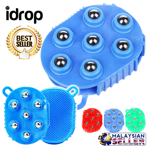 idrop SCRUB MASSAGE - Metal Beads and Scrubber