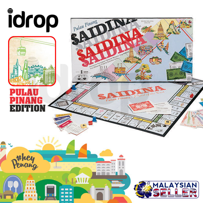 idrop SAIDINA - Pulau Pinang [ SPM GAMES ] - Interactive Playing Board Game [ SPM93 ]