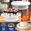 idrop 28CM Cake Decorating Rotating Bakery Stand