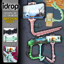idrop Caterpillar Worm Smartphone Holder - Flexible Suction Wall Mount Holder
