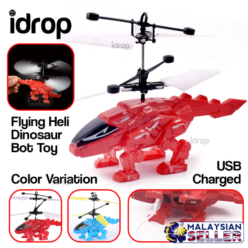 idrop Flying Heli Dinosaur Bot Toy
