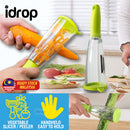 idrop Kitchen Vegetable Slicer Peeler with Storage / Pengupas & Penghiris Sayur / 储存式削皮器(刨刀)