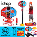 idrop 115CM Kid's Basketball Hoop Stand Game Set with Adjustable Height  [ 48cm~115cm ]