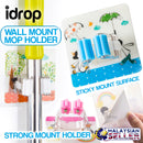 idrop Wall Sticker Mount Mop Roll Holder