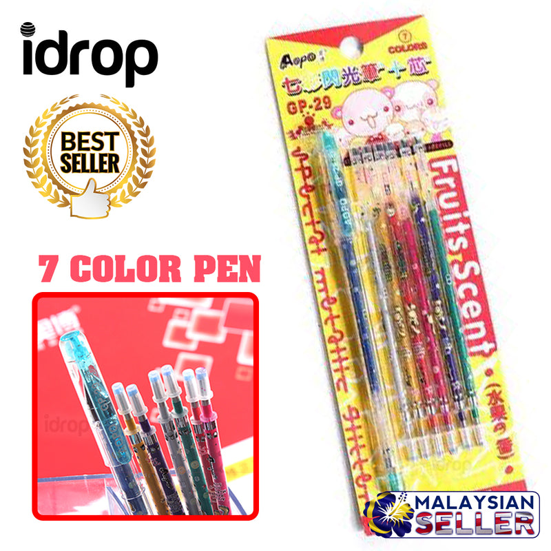 idrop FRUIT SCENT - AOPO - 7 Color Colorful Pen