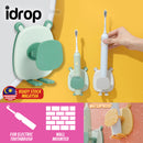 idrop Wall Mounted Electric Toothbrush Holder Mouse Design / Tempat Pegang Berus Gigi Elektrik / (强力胶)跳跳鼠电动牙刷架