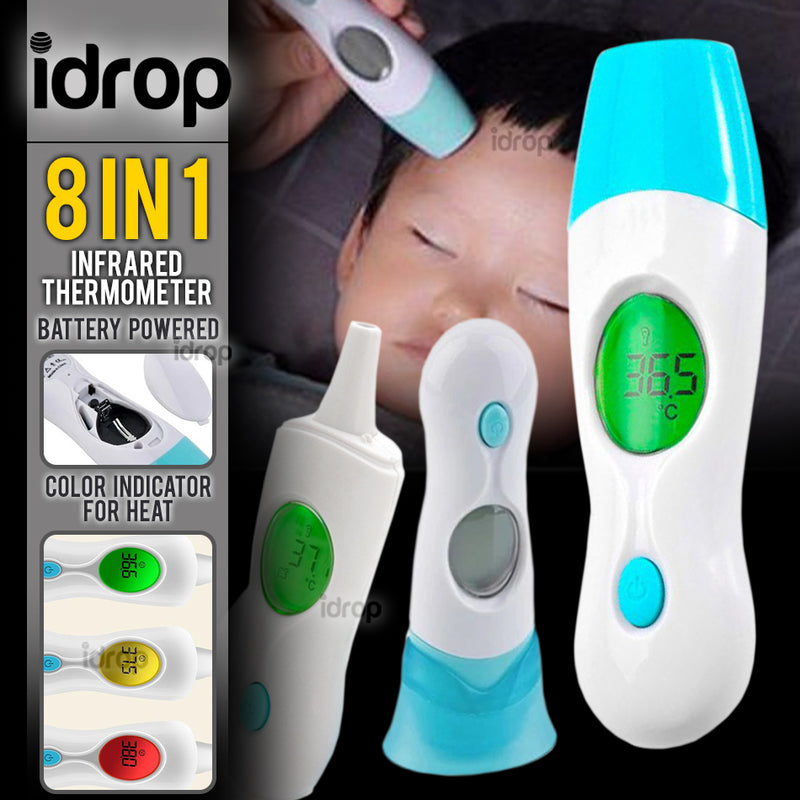 idrop 8 IN 1 Multifunction Digital Infrared Thermometer