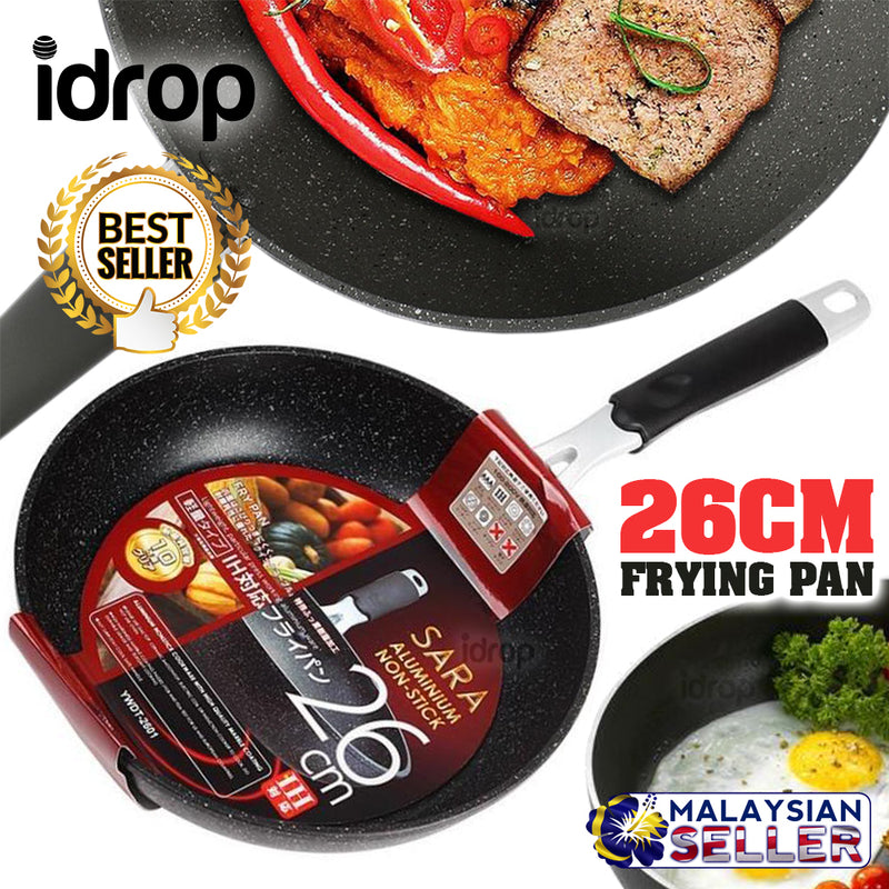 idrop 26CM SARA PAN - Kitchen Cooking Frying Pan