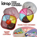 idrop Food Storage Assorted Container Box [ Round Square ]