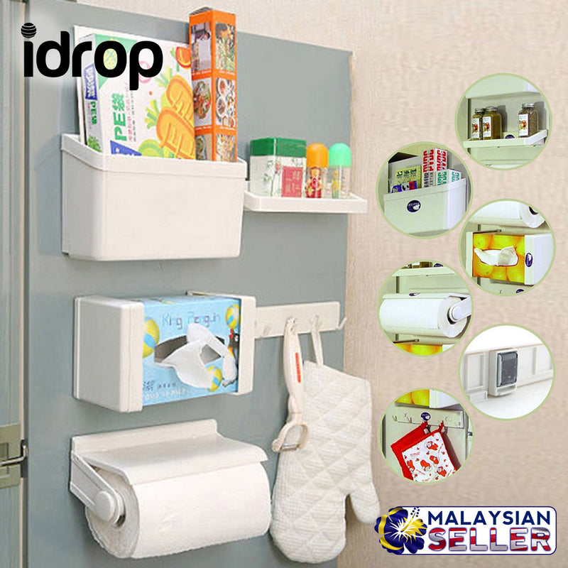 idrop 5 IN 1 Magnetic Refrigerator Storage Rack