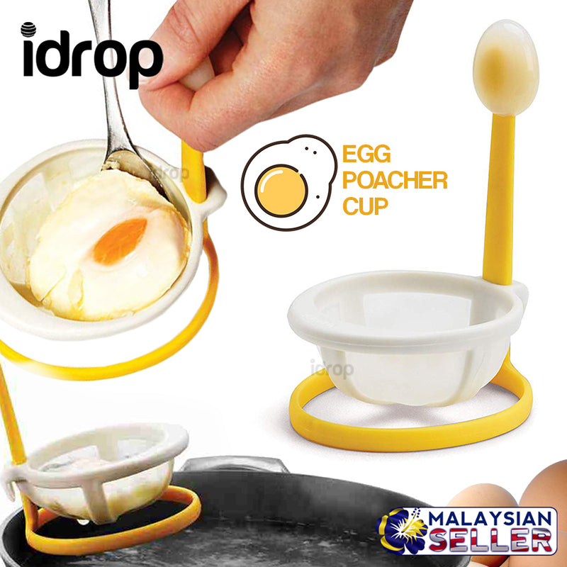 idrop Egg Poacher Cup - Water Boil Egg Holder