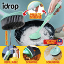 idrop Scrubbing & Scraping Cleaning Washing Refillable Brush Soap Dispenser