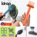 idrop [ 2 IN 1 ] Comb Cleaner Brush Hair Remover / Sikat Pembersihan Rambut / 梳子清洁器