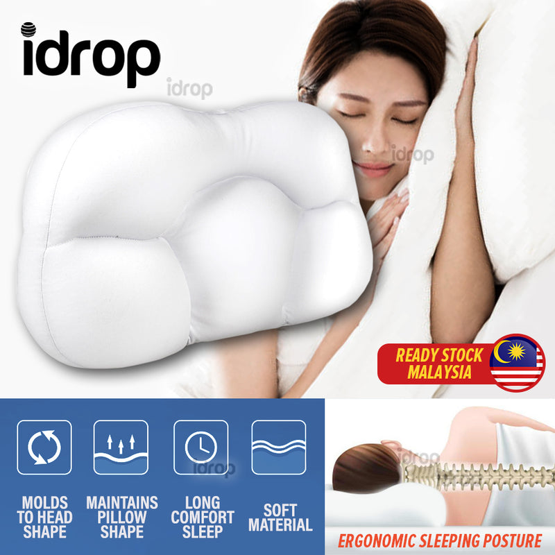 idrop Multifunctional All Around Soft Comfortable Sleeping Pillow Back & Neck Relief