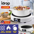 idrop [ 2200W ] Multifunction Round Electric Ceramic Stove Cooker / Dapur Seramik Elektrik Pelbagai Guna / 2200W圆形电脑电陶炉