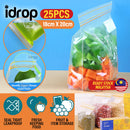 idrop [ 25PCS ] High Sealed Organizer Bag Multifunction Storage Usage Resealable Zipper Bag Beg / Plastik Bungkus Pelbagai Guna / 25PCS