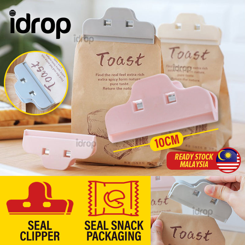 idrop [ 1pc ] Snack Package Preservation Clipping Sealer Food Clip Seal