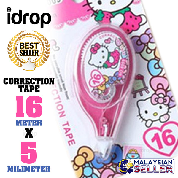 idrop KITTY CORRECTION TAPE - 5mm x 16 METER