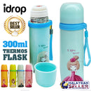 idrop 300ml Insulation GIRLS Thermos Flask Drinking Bottle