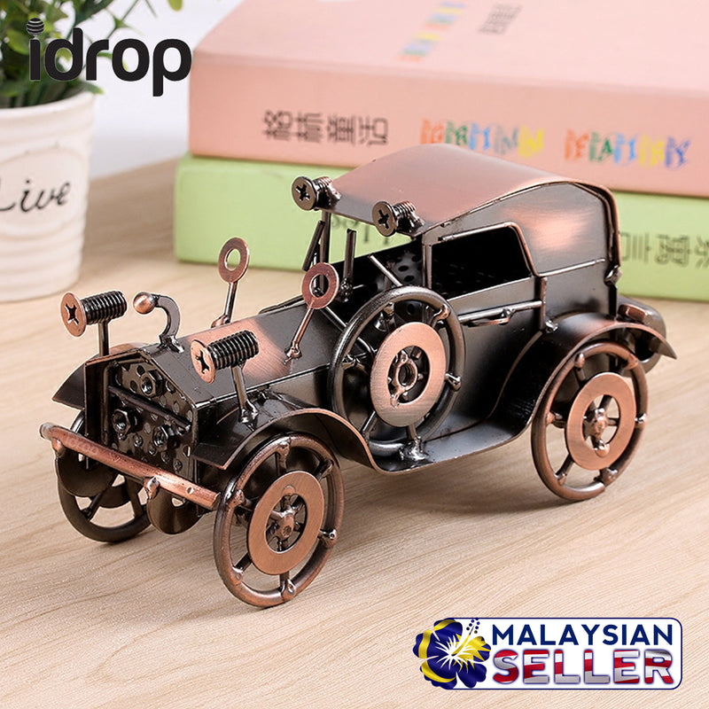idrop Classic Vintage Car Collectable Handcrafted Metallic Display
