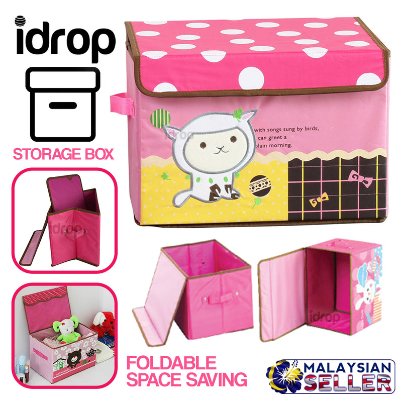 idrop Foldable Storage Box Container
