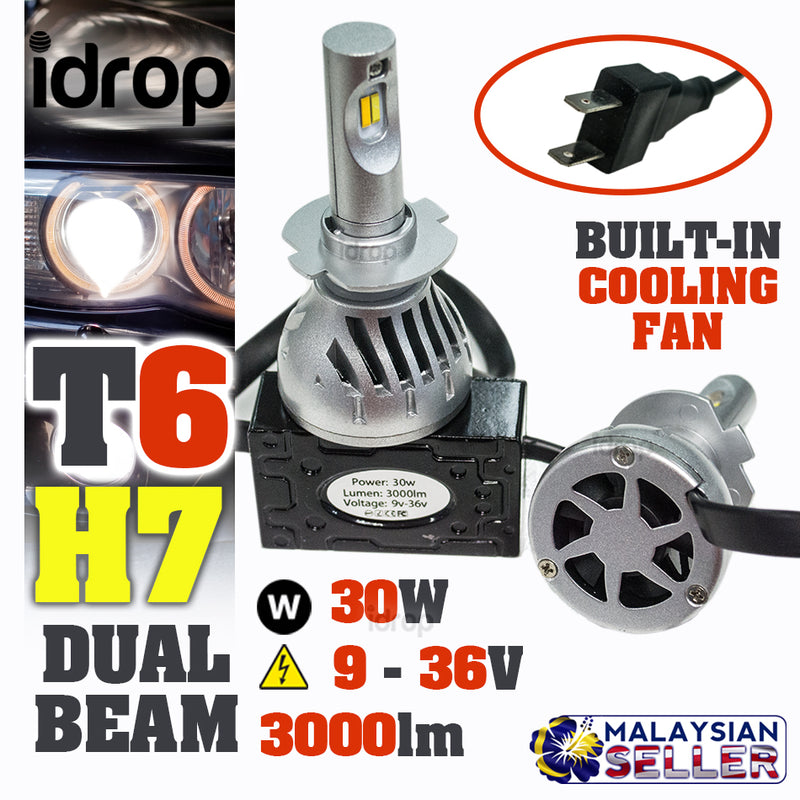 idrop L6 [ H7 ] - Dual Beam Car LED Headlight