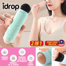 idrop [ 2 IN 1 ] Oil Absorbing Roller & Foundation Brush / Berus Foundation dan Bebola Serap Minyak Muka / 双头吸油滚珠+粉底刷