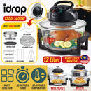 idrop [ 8 IN 1 ] 12 LITER Multifunction Halogen Oven Cooker 1200-1400W / Periuk Ketuhar Halogen Pelbagai Fungsi / 【8合1】12升多功能卤素烤箱灶1200-1400W