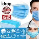 idrop [ READY STOCK ] 4 Ply Filter Layer Disposable Surgical Face Mask [ 50pcs ]