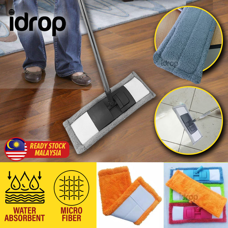 idrop Microfiber Mop Quick Cleaning Super Water Absorbent / Mop Lantai Mikrofiber/ 超细纤维拖把