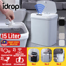 idrop 15L Rechargeable Smart 3D Trash Rubbish Bin with Induction Motion Tap and Touch Sensor