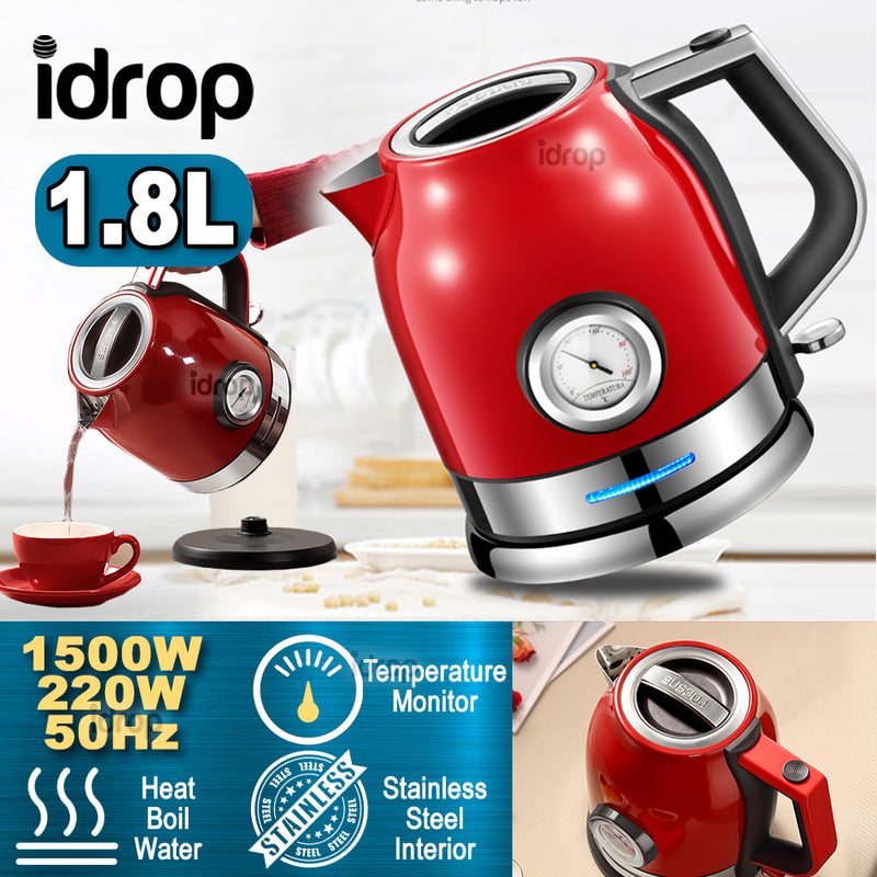 idrop 1.8L Retro Modern Electric Drinking Kettle