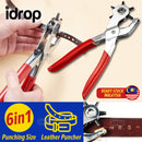 idrop [ 6 HOLE ] Leather Belt Hole Puncher Craft