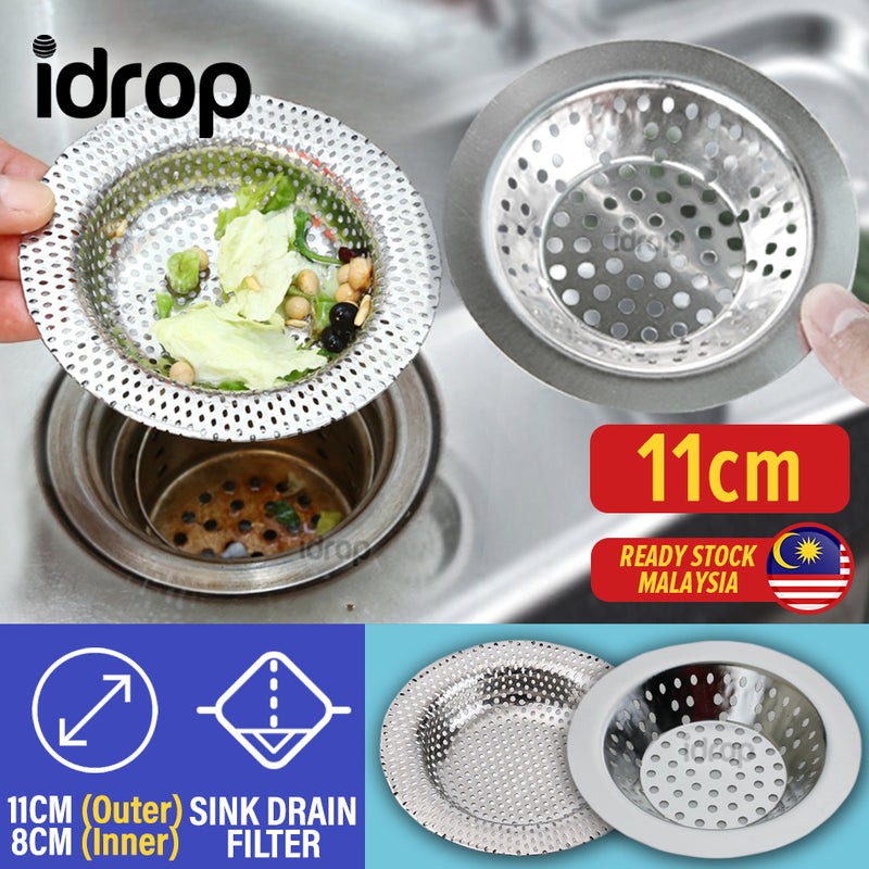 idrop Kitchen Full Mesh Sink Drain Strainer Filter Cap [ 11cm ]