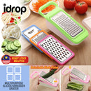idrop Multipurpose Detachable Grater Shredder Slicer / Penghiris Pencincang Serbaguna Boleh Ditanggalkan / 多用途可拆卸刨丝机切碎机切片机