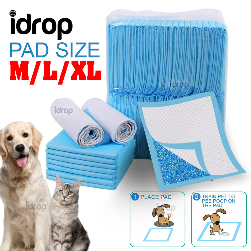 idrop Pet Dog Cat Diaper Absorbent Cleaning Pee Poop Training Toilet Pad [ M / L / XL ]