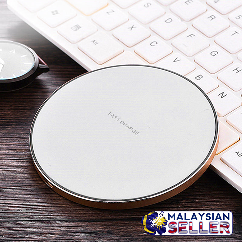 idrop GY-68 Thin Wireless Charger Charge Base Ultra Thin Round Shape