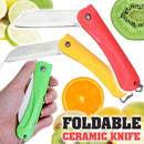 idrop Compact Foldable Ceramic Kitchen Knife [ 1pc / 3pcs / 6pcs ] -