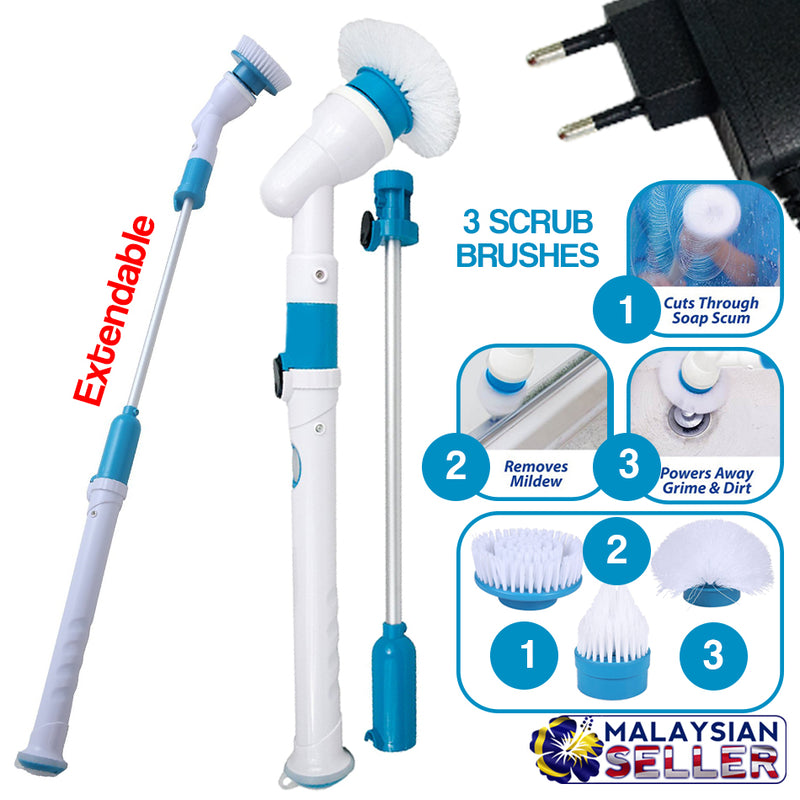 idrop Spinning Multifunctional Cleaning Scrubber Wireless and Rechargeable Brush