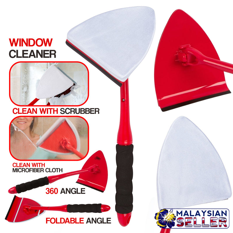 idrop 360 Arrow Head Window Cleaner Brush Scrubber