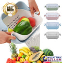 idrop EASY DRAIN - Double Layer Tilting Draining Basket