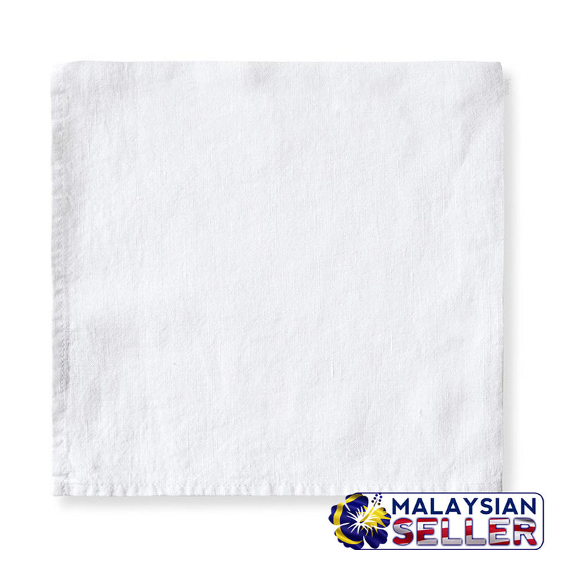 idrop MULTIPURPOSE White Napkin Towel [ SET of 4 / SET of 8 ]