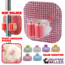 idrop Wall Crystal Sticker Mount Mop Clip Roll Holder