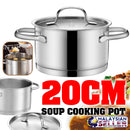 idrop 20CM Kitchen Soup Cooking Meal Pot [ MEILING ]