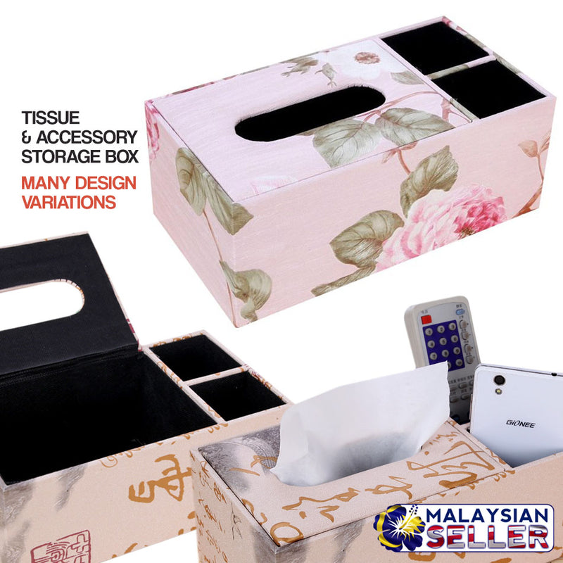 idrop Tissue & Accessory Storage Box