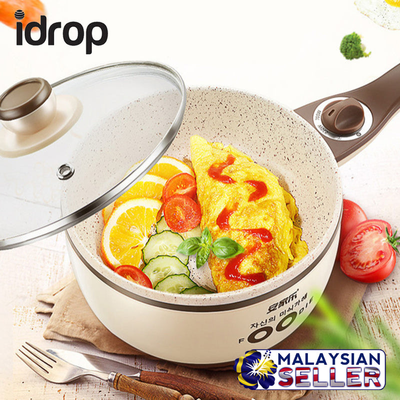 idrop FOODIE Ceramic Coating Mini Electric Cooker Pot - AJL-G15B